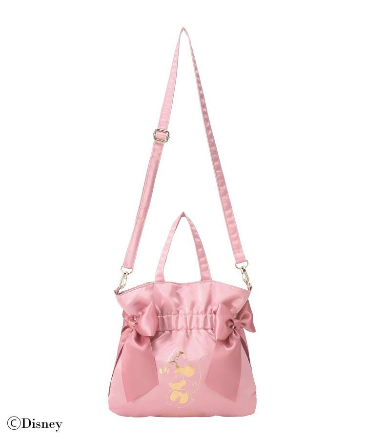 Maison de FLEUR「Minnie Mouse/ダブルリボン2Wayトート」|トートバッグ|