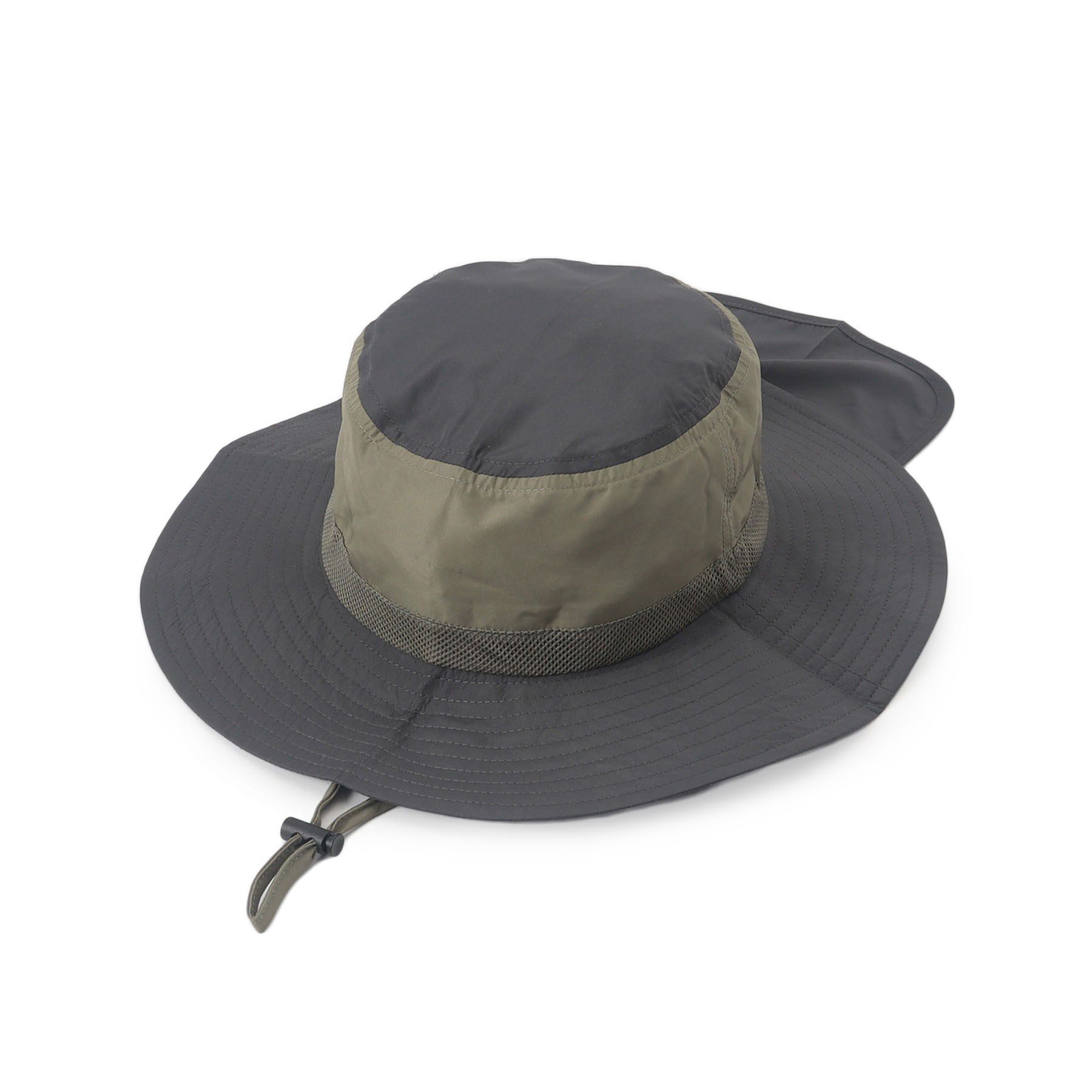 SHOO･LA･RUE「配色アドベンチャーHAT」|ハット|チャコールグレー(5