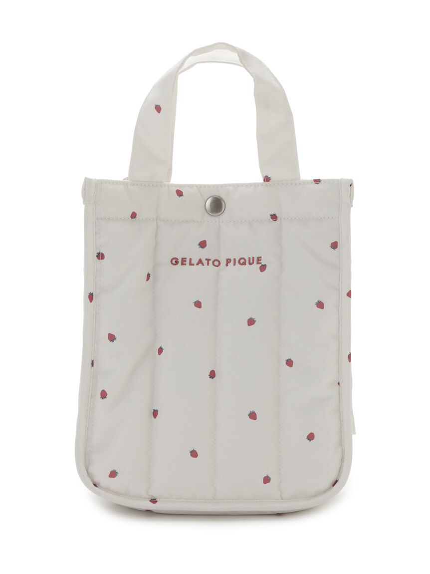  GELATO PIQUE CAT&DOG「【CAT&DOG】【販路限定商品】ストロベリーキルティングお散歩バッグＳ」|その他|