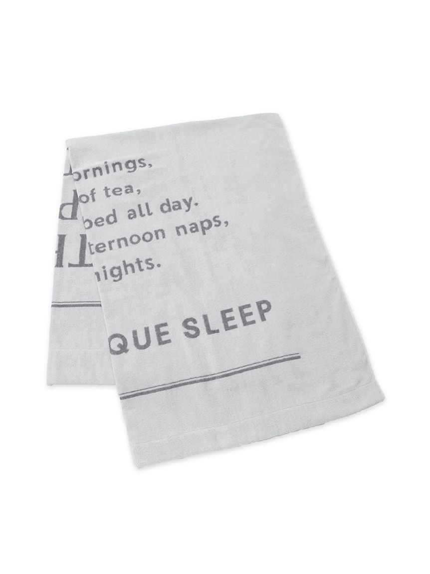 gelato pique Sleep「【Sleep】ロゴデザイン今治タオルケット」|その他|