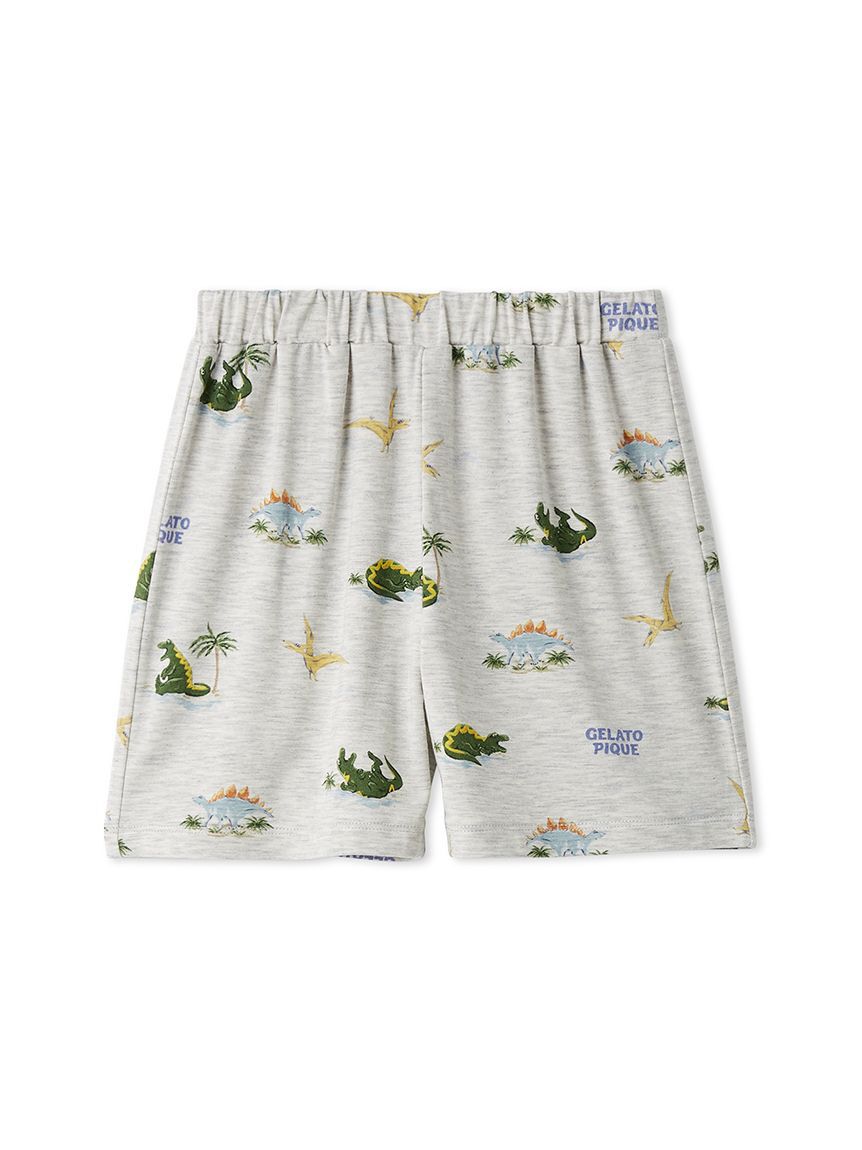 GELATO PIQUE KIDS & BABY「【KIDS】【接触冷感】スリーピングダイナソー柄ショートパンツ」|その他|