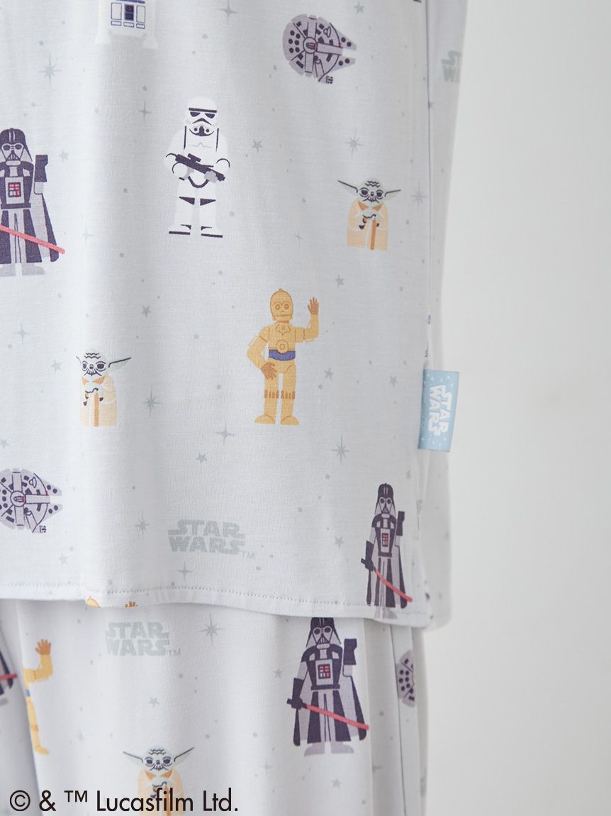 gelato pique「【STAR WARS】【レディース】総柄シャツ」|ルームウェア|