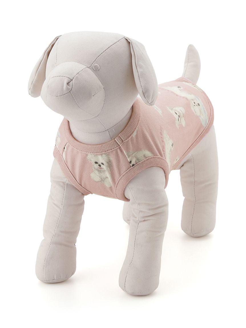  GELATO PIQUE CAT&DOG「【CAT&DOG】マルチーズ柄カットソープルオーバー」|その他|