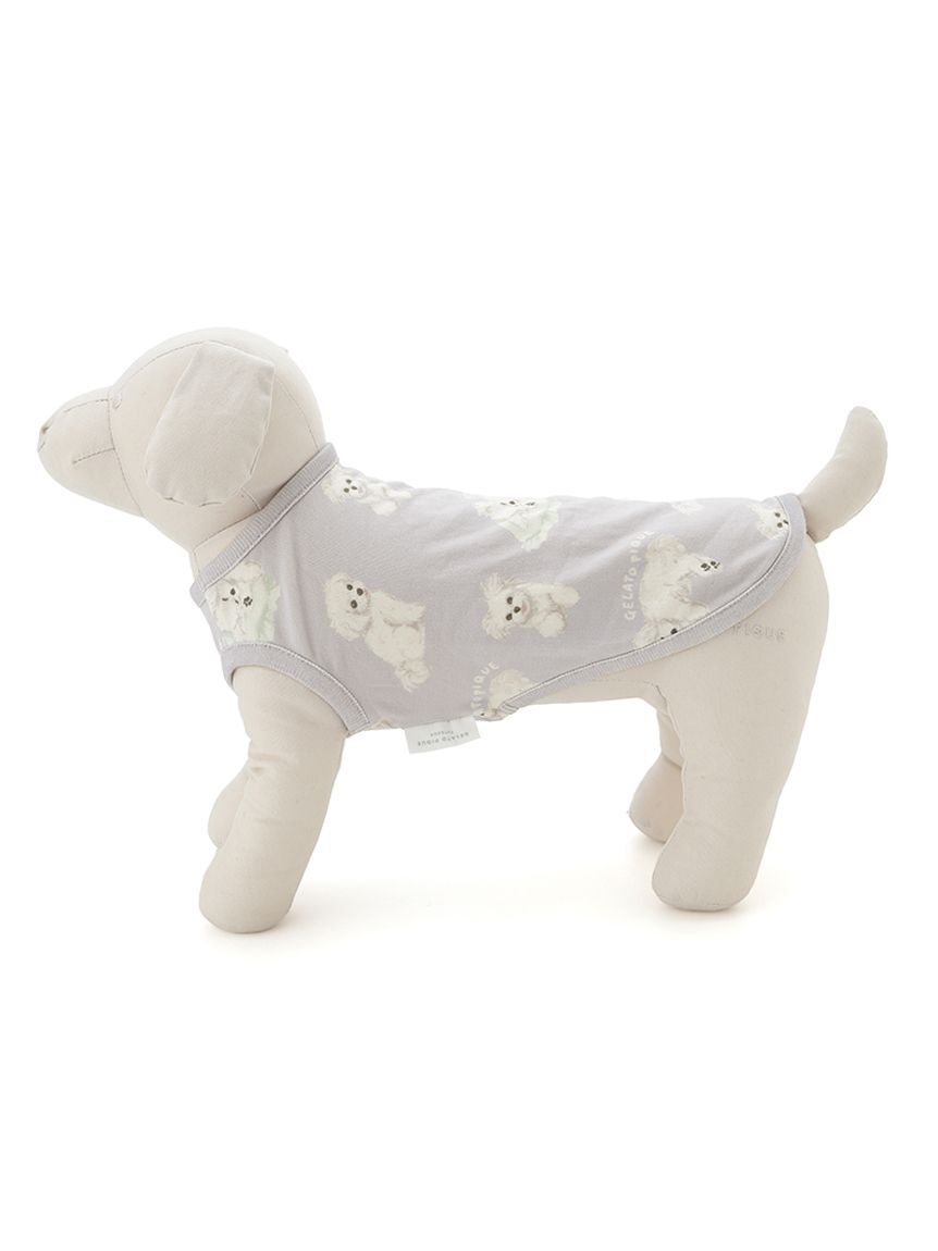  GELATO PIQUE CAT&DOG「【CAT&DOG】マルチーズ柄カットソープルオーバー」|その他|