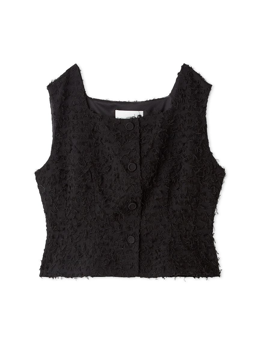 CELFORD「【洗える】カットジャカードブラウス」|シャツ・ブラウス|BLK