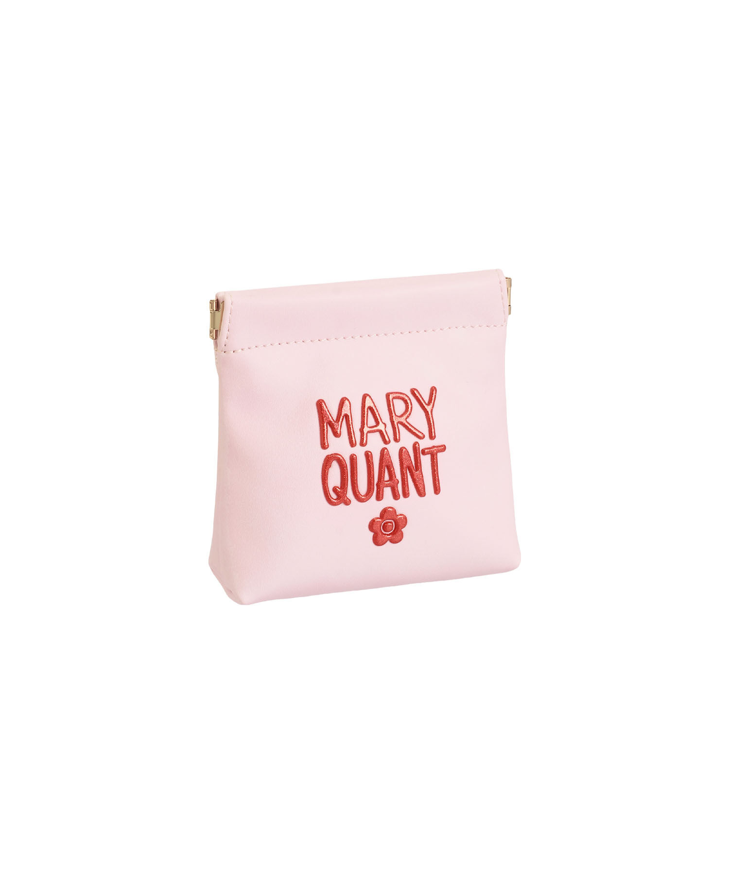 MARY QUANT「グリッターペイントロゴ バネクチポーチ」|ポーチ|