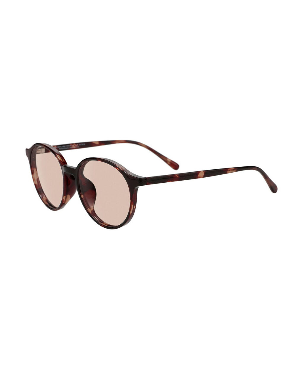  「ボストン型 サングラス｜クリア 黒縁 ライトカラー COLOR SUNGLASSES UVカット 紫外線対策 」|サングラス|