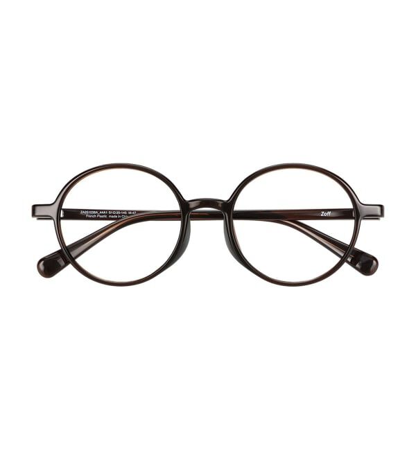  「ラウンド型 メガネ | 丸型 眼鏡 伊達メガネ 度付きメガネ  Zoff｜FASHION  レンズ交換券付」|メガネ|