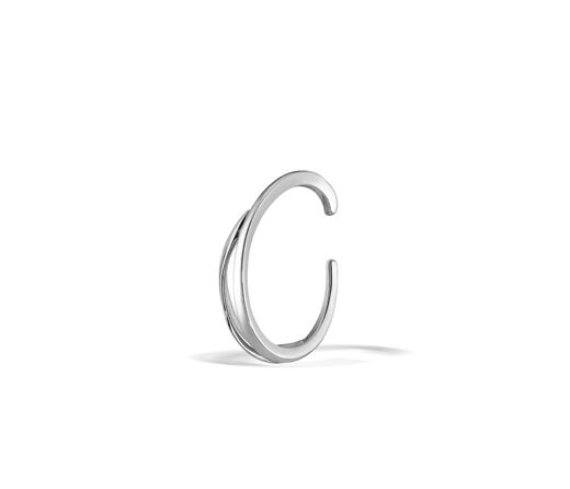 STAR JEWELRY「GOLD WAVE EAR CUFF」|イヤリング|