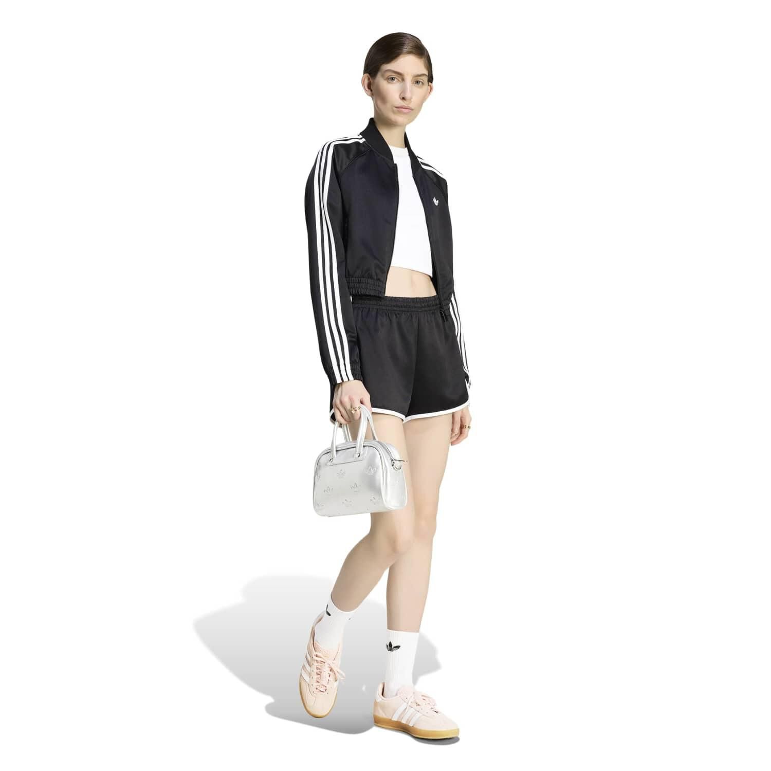 adidas「【ADIDAS ｳｪｱ】W SATIN SST JACKET」|ポロシャツ|