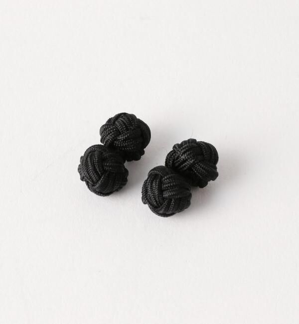 UNITED ARROWS「＜WARMAN（ワルマン）＞ カフ」|ネクタイピン・カフスボタン|BLACK