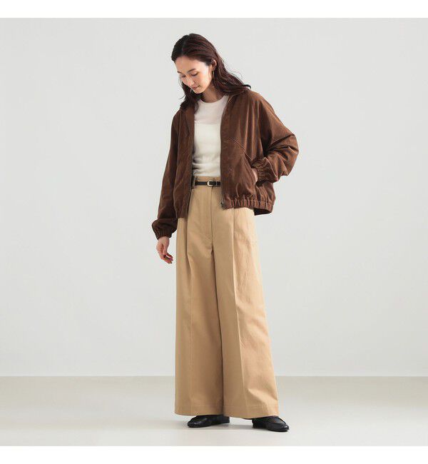 Demi-Luxe BEAMS 「【別注】TICCA / ウルトラ スエード ブルゾン」|ブルゾン・スタジャン|