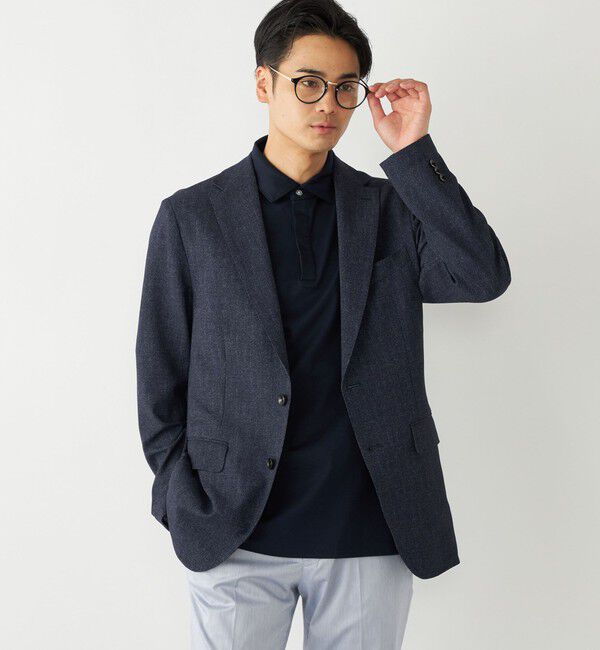SHIPS Colors 「SHIPS Colors:〈接触冷感・抗菌防臭〉シルケット スムース ポロシャツ」|ポロシャツ|