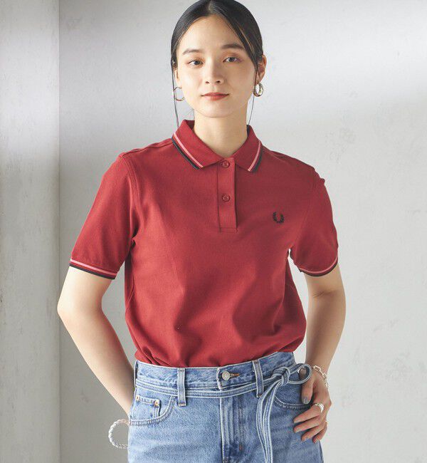 SHIPS for women「FRED PERRY:G3600 TWIN TIPPED SHIRTS 18/32/35/68/72」|ポロシャツ|