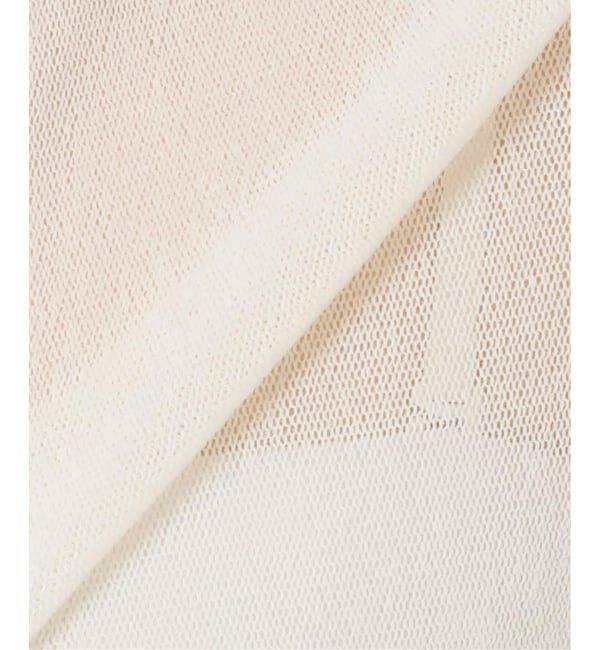 Plage「《追加予約》Flocky Mesh ロンT」|Tシャツ・カットソー|