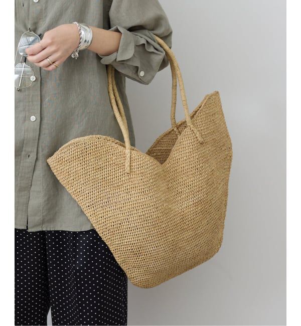 SLOBE IENA「MADE IN MADA /メイドインマダ DOMOINA BAG」|かごバッグ|