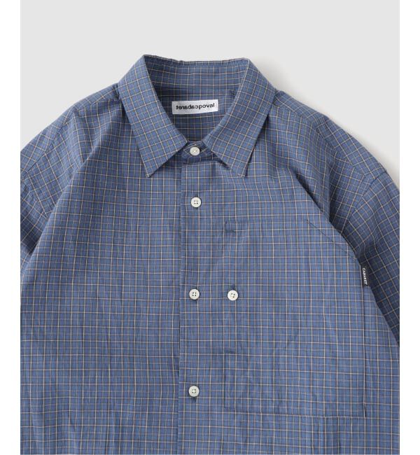 PULP「cabaret poval / キャバレーポバール IP PLAID L/S SHIRT」|シャツ・ブラウス|