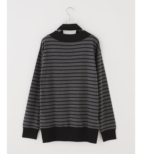 PULP「【Geek Office / ギークオフィス】MILLO WOMEN / V-Neck Scarf Loose T-Shirts」|Tシャツ・カットソー|