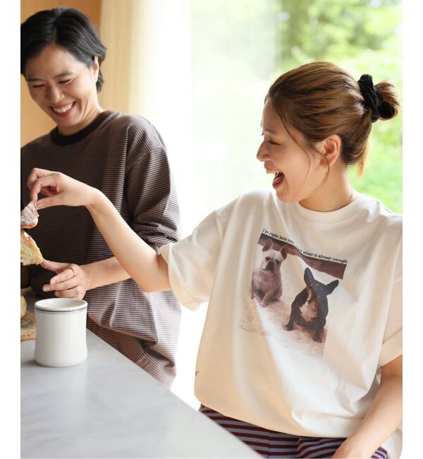 JOURNAL STANDARD「《予約》【oaedit 】フォトT」|Tシャツ・カットソー|