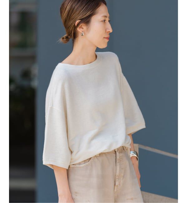 FRAMeWORK「≪追加≫LINEN TERRY LOOSEプルオーバー2」|Tシャツ・カットソー|