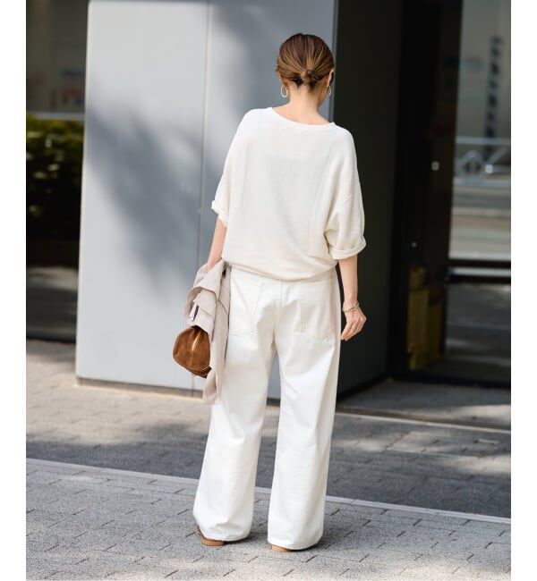 FRAMeWORK「≪追加≫LINEN TERRY LOOSEプルオーバー2」|Tシャツ・カットソー|