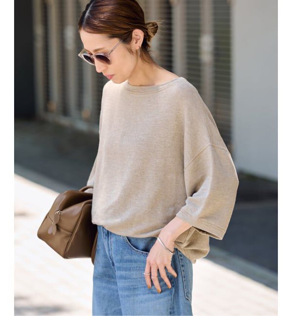 FRAMeWORK「≪追加≫LINEN TERRY LOOSEプルオーバー2」|Tシャツ・カットソー|