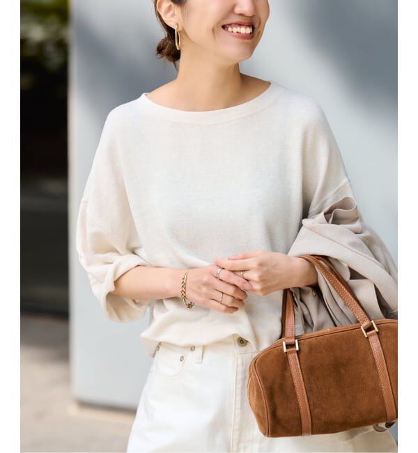 FRAMeWORK「≪追加≫LINEN TERRY LOOSEプルオーバー2」|Tシャツ・カットソー|