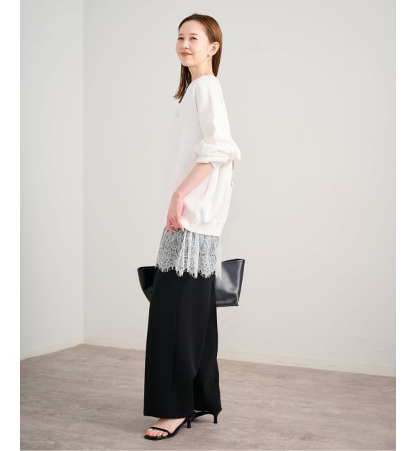 U by SPICK&SPAN「《予約》photo print スウェット」|スウェット・ジャージ|