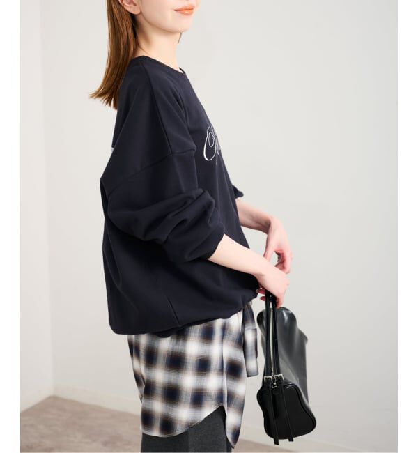 U by SPICK&SPAN「《予約》photo print スウェット」|スウェット・ジャージ|