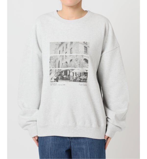 U by SPICK&SPAN「《予約》photo print スウェット」|スウェット・ジャージ|