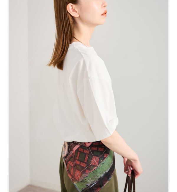 U by SPICK&SPAN「《予約》photo print tee」|Tシャツ・カットソー|