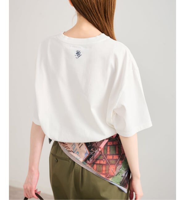 U by SPICK&SPAN「《予約》photo print tee」|Tシャツ・カットソー|