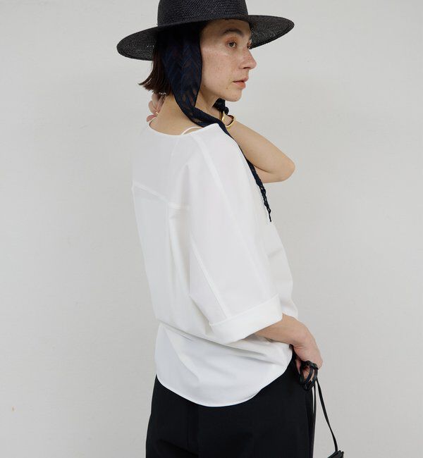  「【WEB限定】スキッパーブラウス」|シャツ・ブラウス|