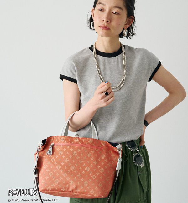  「《PEANUTS&times;russet》リバーシブルトートバッグ」|トートバッグ|