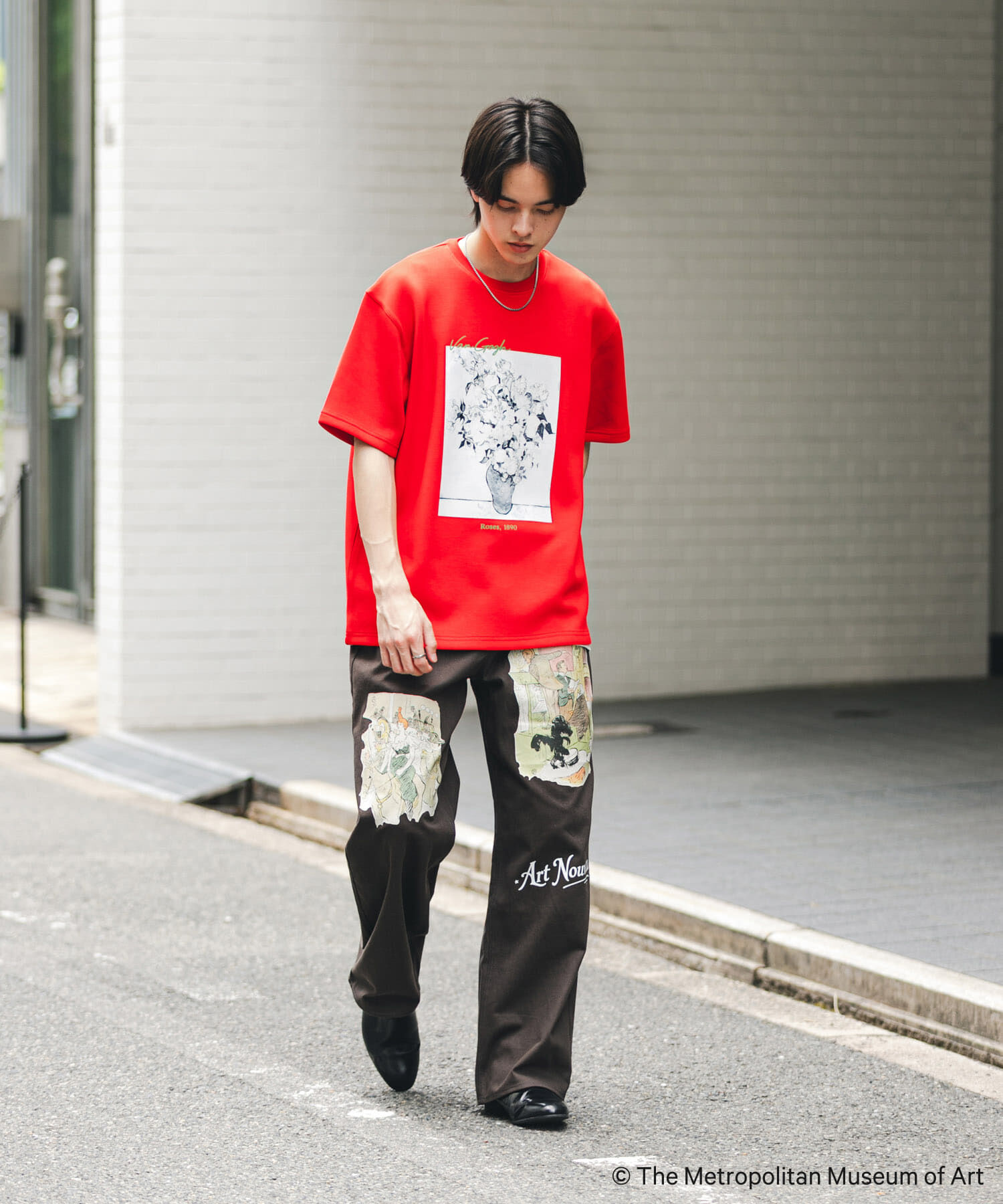 SENSE OF PLACE by URBAN RESEARCH「『別注』『イージーケア/接触冷感』The Met&times;SENSE OF PLACE　S/S T-SHIRTS(Gogh)A」|Tシャツ・カットソー|