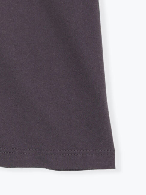 Samansa Mos2「【オーガニックコットン】刺繍ロゴTシャツ」|Tシャツ・カットソー|