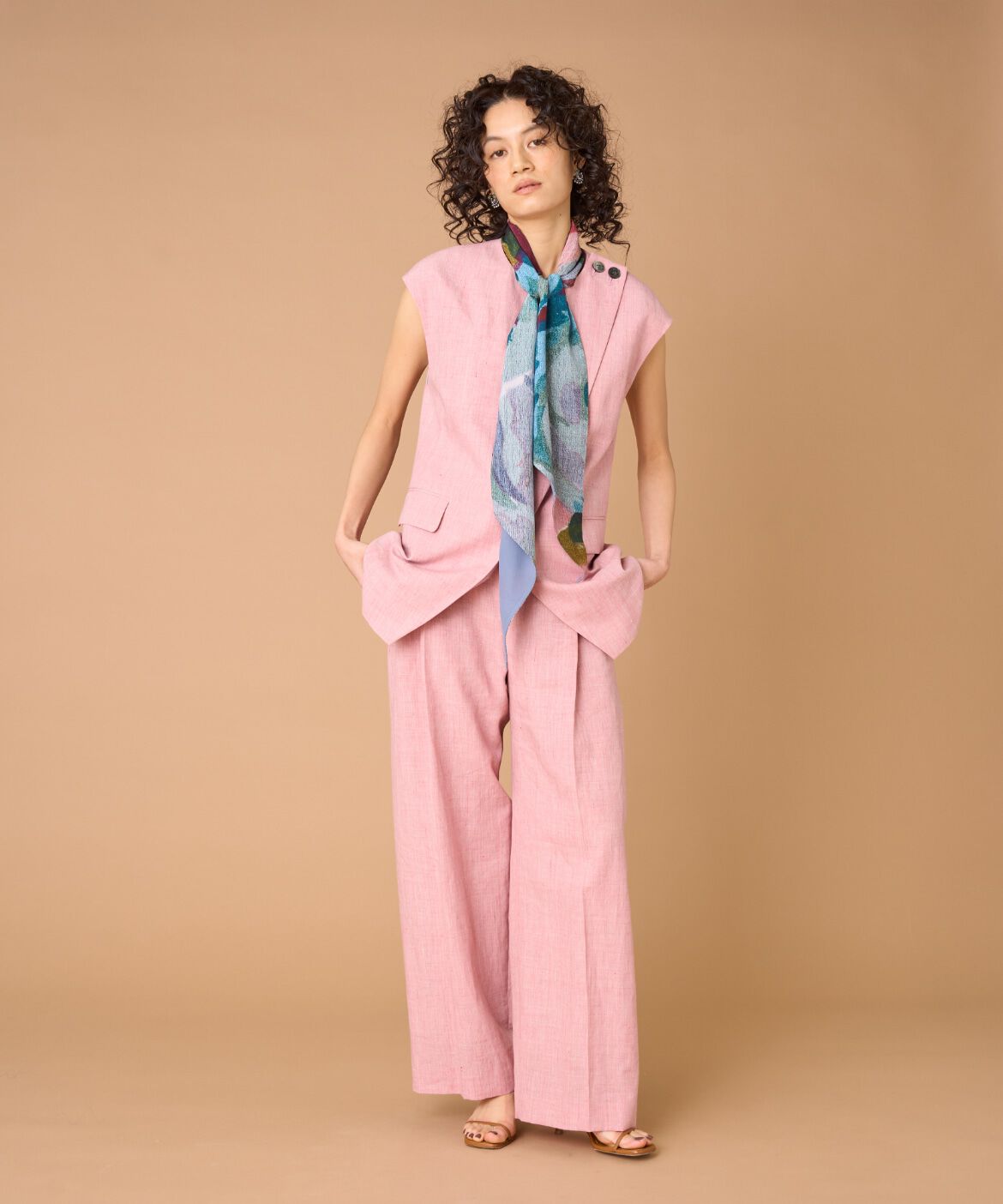 la veille by SUPERIOR CLOSET「《大きいサイズ》ノースリーブトップス」|その他|
