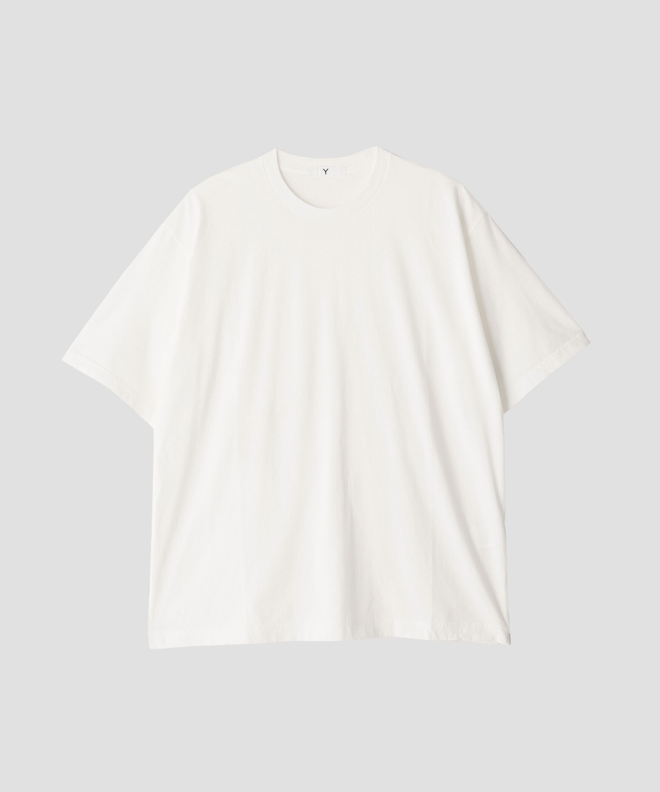 YLEVE 「Ｙ / ORGANIC COTTON JERSEY SHORT SLEEVE T‐SHIRT」|Tシャツ・カットソー|ホワイト