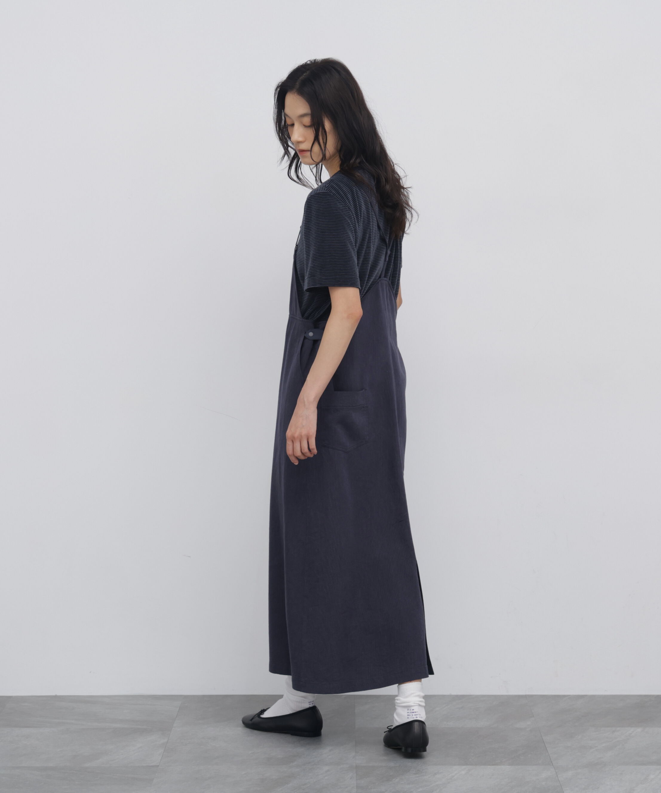  「◆リネン混キャミソールワンピ」|ワンピース|