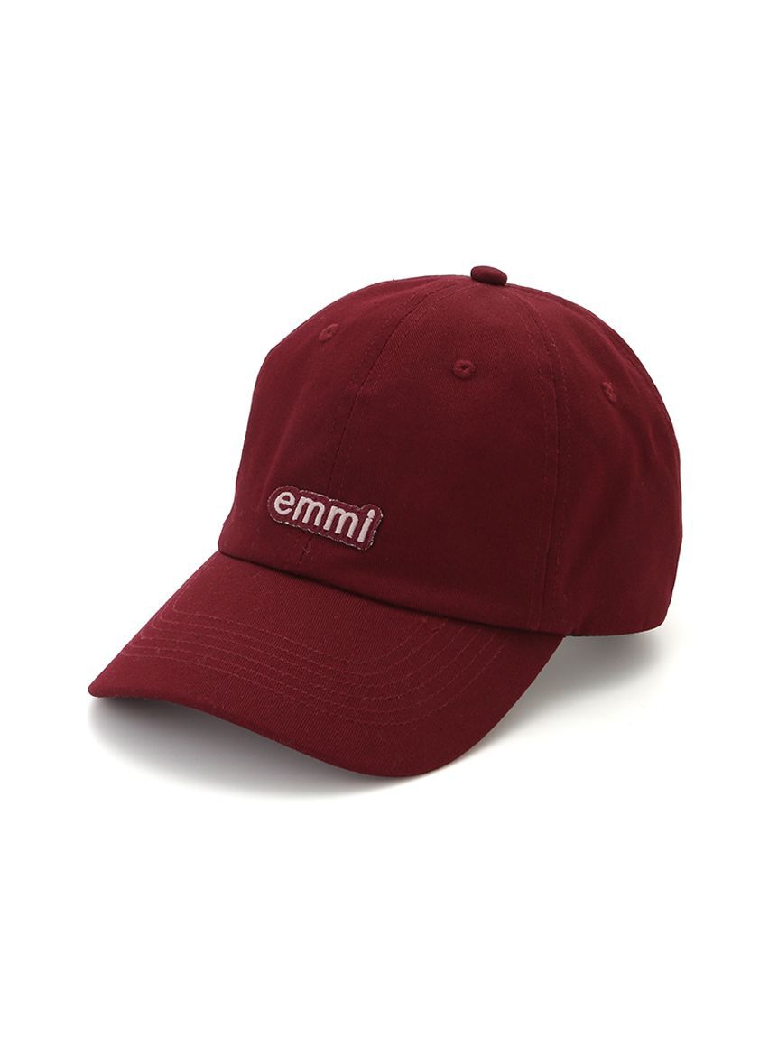emmi atelier「emmiロゴコットンキャップ」|キャップ・キャスケット|
