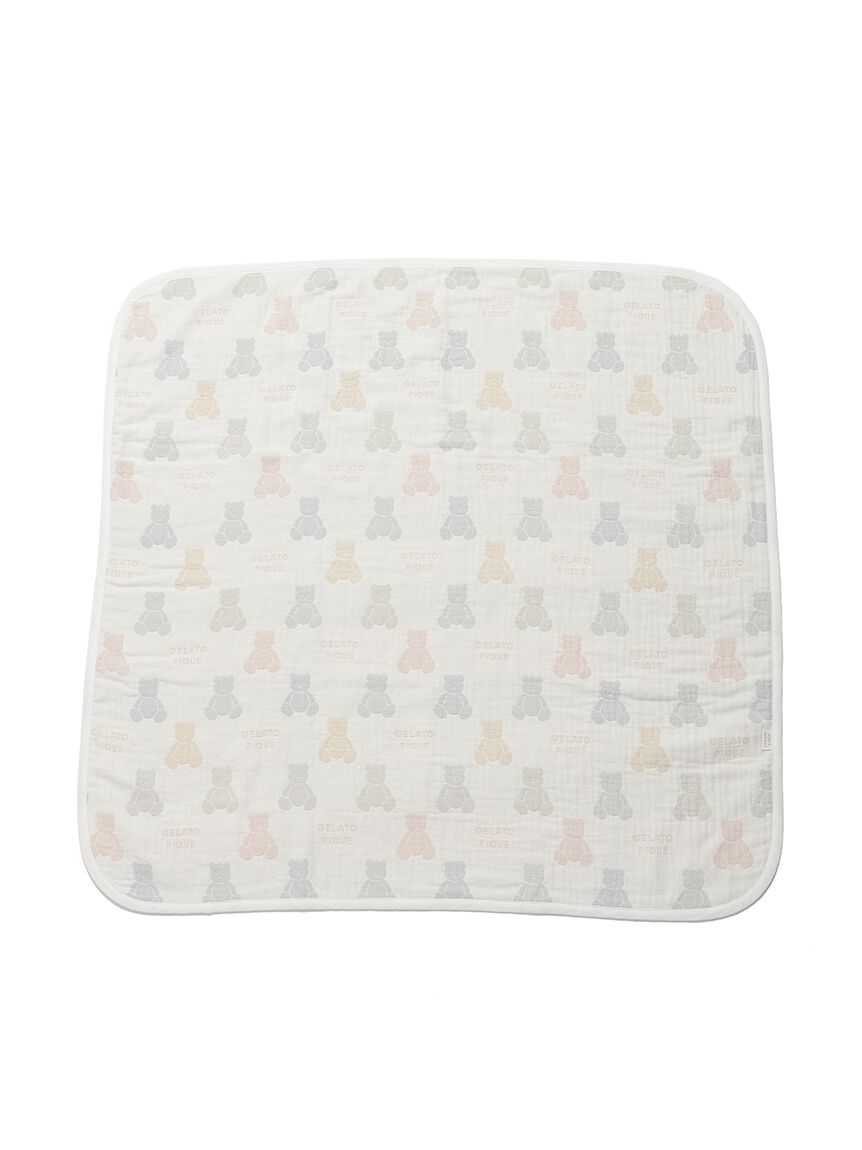 GELATO PIQUE KIDS & BABY「【BABY】ベア３重ガーゼブランケット」|その他ベビー用品|
