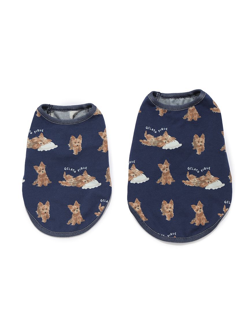  GELATO PIQUE CAT&DOG「【CAT&DOG】ヨークシャーテリア柄カットソープルオーバー」|その他|