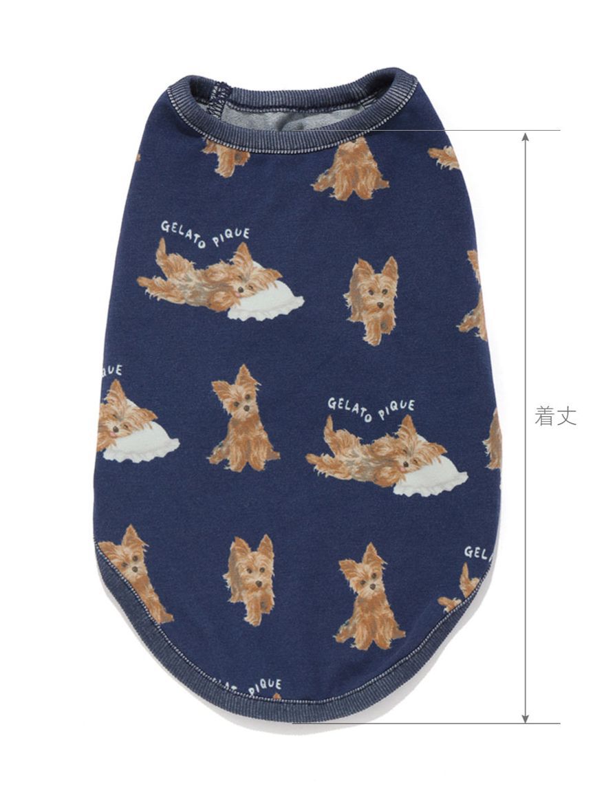  GELATO PIQUE CAT&DOG「【CAT&DOG】ヨークシャーテリア柄カットソープルオーバー」|その他|