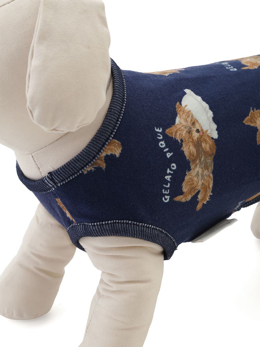  GELATO PIQUE CAT&DOG「【CAT&DOG】ヨークシャーテリア柄カットソープルオーバー」|その他|