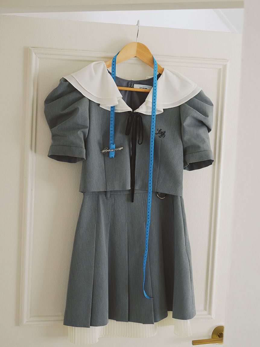 LILY BROWN「【LILY BROWN&times;Hearts2Hearts】フレアカラートップス」|Tシャツ・カットソー|