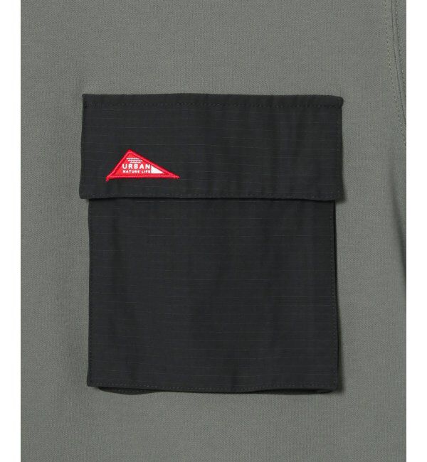 ikka「URBAN NATURE LIFE アーバンネイチャーライフ フラップポケットTシャツ」|Tシャツ・カットソー|