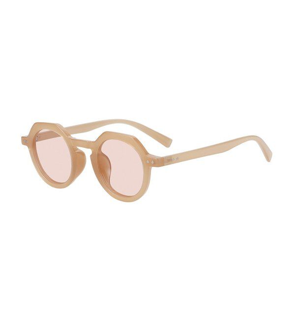  「SUNCUTGlasses/UV100%CUT ボストン型 サングラス [度無し専用] クラウンパント 紫外線対策 UVカット」|サングラス|
