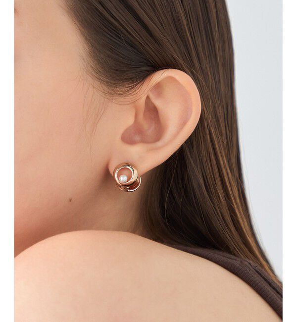 ete「パール ハグピアス」|ピアス|
