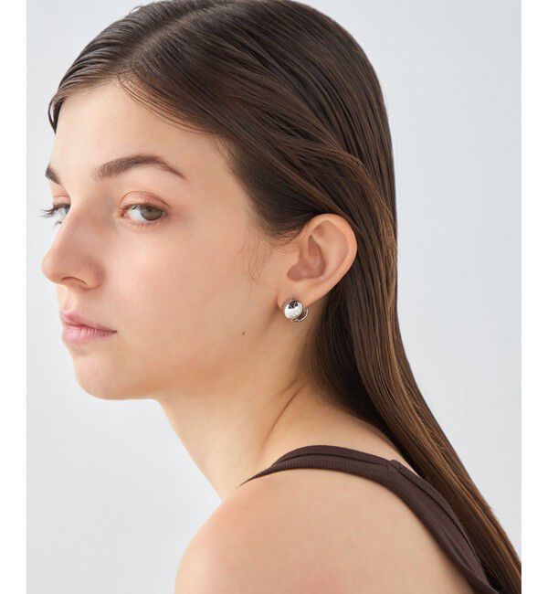 ete「ビジュー ハグピアス」|ピアス|