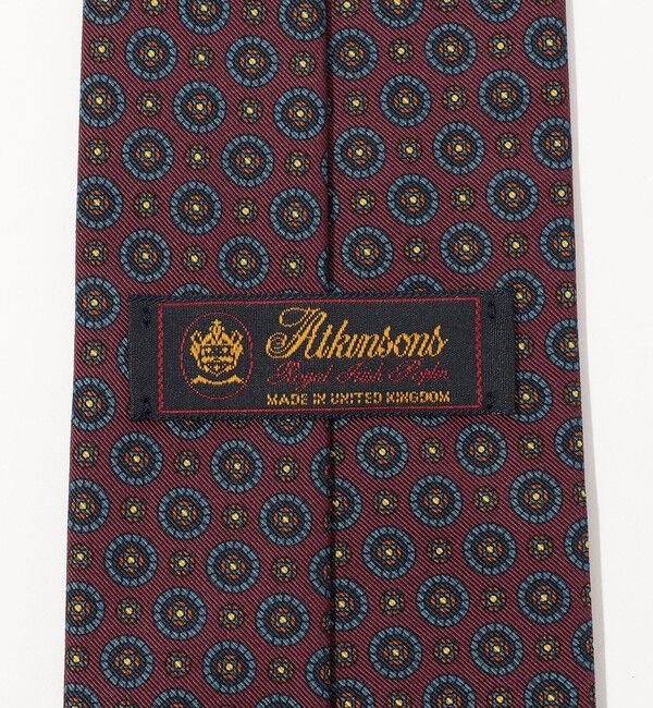 TOMORROWLAND GOODS「Atkinsons アイリッシュポプリン 小紋柄ネクタイ」|ネクタイ・蝶ネクタイ|